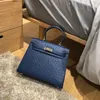 ostrich leather bags