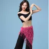 Embroidery dance Scarf Tassel Hip Scarves Dance Waist Chain Cheap Belly Dancing Triangle Shawl Belt Whole