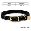 Cat Collar prowadzi Kołnierz Comfort Chihuahua Produkty Kocięta Bell Solid Puppy Dog Bezpieczeństwo