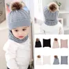 Citgeett 2pcs niedliche Kindermädchen Junge Baby Kind In Winter warme Häkelknithut Mütze