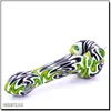 5" colorfull glass smoking pipes hand-make tobacco pipe marble with great price water accessories