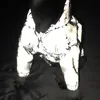 Lichtgevende reflecterende huisdierjassen winddicht regendicht hond jassen kleding teddy schnauzer bulldog kat honden regenjassen kleding