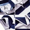Stripe Cotton Fashion Business Summer Nouveau Casual Polo Shirt Hommes Grande Taille 210329