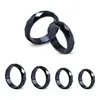 Faceted Hematite Stone Rings for Women Men Unisex Energy Rings