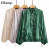 Klkxmyt, ropa de protección solar para mujer, chaqueta translúcida delgada con bolsillo y cremallera, casaco femenino, chaqueta femenina de talla grande 210527
