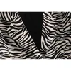 Herfst en Winter Retro All-Match Sexy Vrouwelijke Temperament Zebra Print Short Suit Jacket 210521