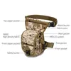 Drop Camping Military Leg Tactical Bag Tool Fanny Thigh Pack Hunting Bag Waist Pack Motorcycle Riding Men Military Waist Packs