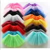 아기 춤 tutu tulle skirts pettiskirt 발레 스커트 공주 댄스 파티 스커트 댄스웨어 의상 푹신한 쉬폰 Dressup 멋진 스커트