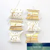 Emballage cadeau 10pcs décoration de mariage points d'or oreiller forme boîtes biscuits bonbons emballage sacs bébé douche fête d'anniversaire décor1 prix usine conception experte qualité