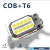 懐中電灯Torches USB充電式COB作業ライト携帯用LED調整可能な防水キャンプ用ランタン磁石20W / 30W高出力