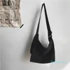 Shoulder Bags Vintage Women's High Quality Canvas Unisex Crossbody-bag Casual Girls Student School Bookbag 2021