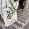 Evening Bags Women Canvas Shopping Bag Notting Hill Books Female Shoulder Eco Handbag ToteEvening