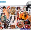 50 stks Sexy Schoonheid Tattoo Meisje Prinses Stijl Stickers Pack Voor DIY Telefoon Laptop Bagage Gitaar Skateboard Fiets Auto Anime Sticker Auto