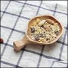 Other Dinnerware Kitchen, Dining Bar & Gardenflower Shape Wooden Seasoning Connt Flavor Food Sauce Dish Plate For Party Kitchen Home F4060 D