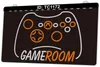 TC1172 Game Room Console Light Sign Dual Color 3D Engraving