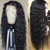 Ter Wave Synthetic Lace Front Wigh Heattant Loose Curly Half Hand 묶인 Fron Wigs with Baby Hair wet and Wavy Synthetics Lacefront Wigss