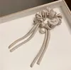 Korean retro bow ring elegant pearl temperament female hair accessories 3 colors multi-choice high quality fast delivery