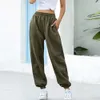 Jogoo Julee Mulheres Casual Sólido Harajuku Corredores Largamente Perna Sweatpants Plus Size Calças Coreano Cintura Alta Solta Calças Streetwear 210619