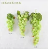 Party Decoration Artificial Fruits 1 PCS Grapes DIY Plastic Fake Fruit Christmas Home Wedding Simulation