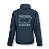 2022 F1 Formula One Racing Giacca impermeabile Team Giacca a vento a maniche lunghe Fans Tuta da corsa Uomo Calore Zip Up Felpa con cappuccio205Z