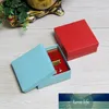 Confezione regalo 20 pezzi Scatola di carta di colore rosso blu Sapone fatto a mano Imballaggio di gioielli/torte/caramelle Confezione di cartone1 Prezzo di fabbrica design esperto Qualità Ultimo stile