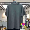 Oversize Rhude T-shirt Män Kvinnor Högkvalitativ Lightning Grafisk Rhude Eagle Tee Vintage Short Sleeve Collar Tag G3FP