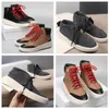 Herenmode Laarzen Klassieke Colorblock High-Top Flat Sneakers Designer Shoess Outdoor Bootss Low-Top Dermis Sneakers Size 38-47