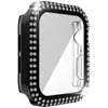 Çift bling elmas ekran koruyucusu Kılıflar Apple Watch Iwatch Seri 6 5 4 3 44mm 42mm 40mm 38mm 41mm7263128