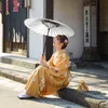 Roupas étnicas Mulheres Flor Print Kimono Vestido Japonês Tradicional Asiático Sakura Vintage Fato Oriental Elegante Traje
