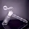 ウォーターボンパイプ喫煙ボウルのためのビンテージガラスハンマー18mmジョイント付きオイルバーナー
