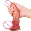 NXY Dildo Giocattoli anali Zhenyanggen No 7 Gel di silice liquido Make up Pene Super simulazione Grandi prodotti sessuali falsi spessi Femmina 0225