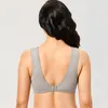 Mulheres Plus Size Maternity Enfermagem Bra Confortável Sono Underwear para Gravidez 210318