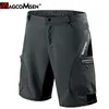 MAGCOMSEN Quick Drying Hiking Shorts Men Summer Casual Army Tactical Joggers with Multi Pockets Ripstop Cargo Work 210716