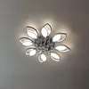 LED living rooms lamp crystal lamps simple modern atmosphere light luxury home bedroom dining room ceiling lights