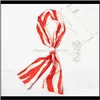 Hats, Scarves & Gloves Fashion Aessories Drop Delivery 2021 Autumn Women Neck Tie Ribbon Silk Scarf Dot Horse Carrige Floral Print Neckerchie