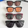 Güneş gözlüğü bayan moda alışveriş gözlükleri 0998S retro tarzı erkekler ve kadınlar siyah çerçeve beyaz ayna ayakları orijinal kutusu ile gündelik plaj partisi UV koruması