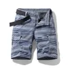 Summer Men's Casual Retro Classic Pocket Overalls Shorts Jacket Fashion Twill Cotton Camouflage 210714