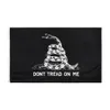 3x5 Ft Black Join or Die Flags Non calpestare me Bandiera bandiera con occhielli in ottone per giardino domestico all'aperto 90 * 150 cm HH21-290