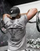 T-shirt à manches courtes 2021 Été Bodybuilding Sports Classic Critique Vêtements de mode Plus Taille M-2XL T-shirts