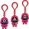 Keychain PVC 군인 Spopular 시리즈는 여전히 12cm 키 체인 미니 인형 키 링 자동차 배낭 X1013C