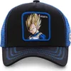 Nowa marka Vegeta Capsule Corp Snapback Cotton Baseball Cap Mężczyźni Kobiety Hip Hop Dad Mesh Hat Trucker Hat Dropshipping AA220304