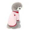 Dog Apparel winter pet clothes cat small dogs pets T shirts fruit fleece 4 colors 5 sizes