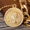 Designer Necklace Luxury Jewelry Fashion Multi Layer Portrait Pendants For Women Punk Vintage Gold Color Design Gift