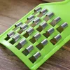 Manico verde cutter cutter homehold cucina utensili vegetali rapidi riempimento coltello da coltello a mano tavola da tavola pialla