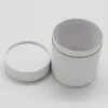 Kraft Box Paperboard Canister Cylindrar Round Oil Bottle Jar Kartong Förpackningsrör 210326