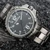 Brand Men Watch Dual Time Zone Stainless Steel Strap Digital Quartz Waterpoof Wrist Wristwatches7088881