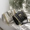 Luxe vrouwen schoudertas klassieke pu lederen bakken gewatteerde ketting crossbody tassen hoogwaardige tasje