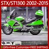 Honda Pan 유럽 ST1300 STX ST 1300 02-15 93no.107 ST-1300 Light Green Stx1300 2002 2003 2004 2005 2006 2007 2009 2011 2012 2015 2015 2015 공정