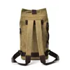 Outdoor Men's Canvas Bucket Drawstring Backpack Letter Printing Army Bags Tactical Military Sports Bag Foldable Hiking Rucksack