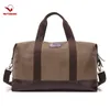 Vintage Canvas Bags for Men Travel Hand Luggage Weekend Overnight Big Outdoor Storage Large Capacity Duffle 211118